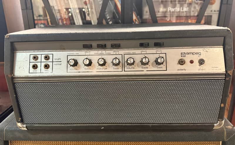 Ampeg SVT Head 1974 - "Black Line" image 1