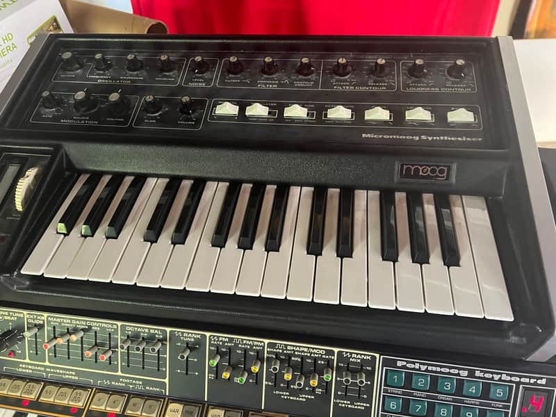 Moog MicroMoog 1975 - 1979 - Black image 1