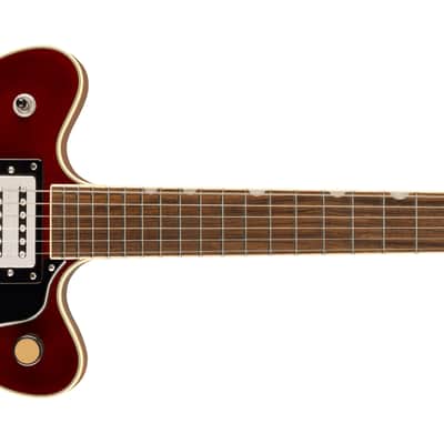 Mint G2655 Streamliner™ Center Block Jr. Double-Cut with V-Stoptail,  Claret Burst image 6