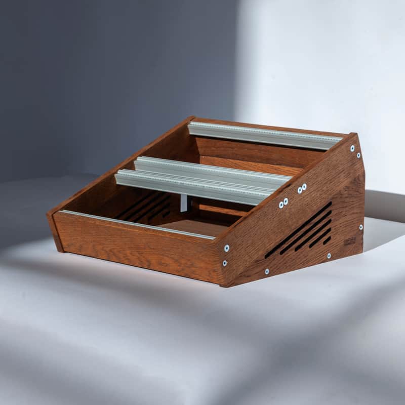 2 Many Synths - 7U 60HP Compact Eurorack case in brown image 1