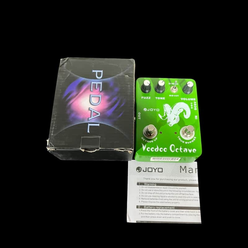 Joyo JF-12 Voodoo Octave 2010s - Green X14557 image 1