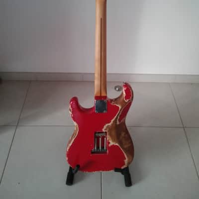 MIJ 1993 Fender Squier '60s Stratocaster (Made in Japan Strat - Torino Red) image 2