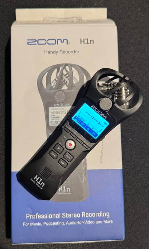 Mint Zoom H1n Handy Recorder Black + Free Shipping! image 1