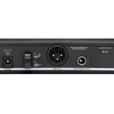 Shure BLX24E - PG58 M17 Radiomicrofono Palmare image 4