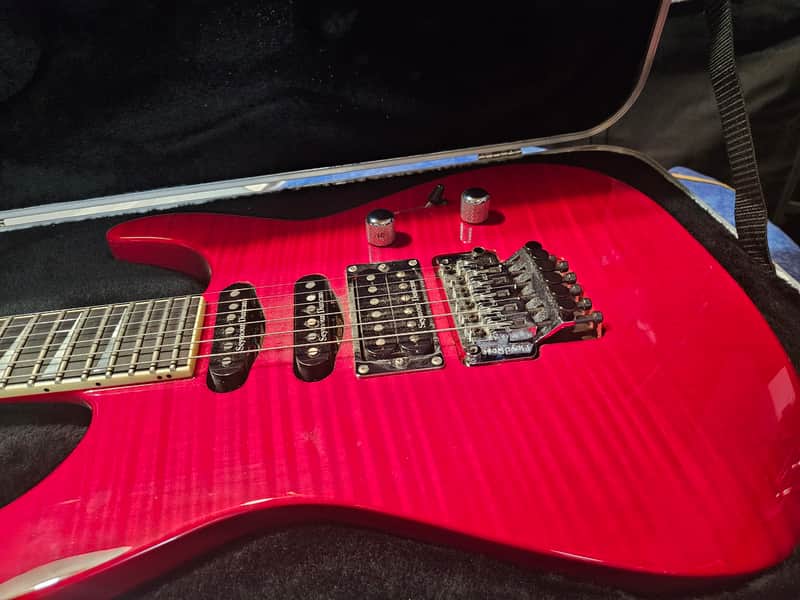 Jackson USA Select Series SL-1F Soloist 2003 - 2009 - Transparent Red image 1