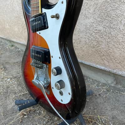 Mosrite Mk I 1971 - Sunburst Made in USA image 4