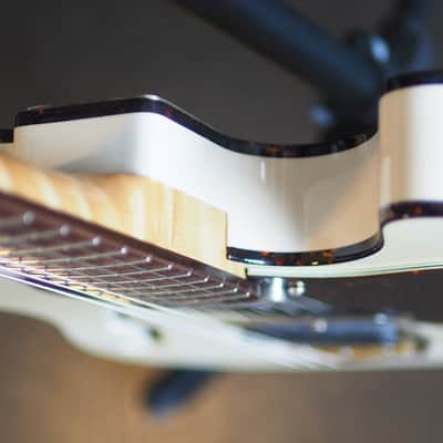 Tonfuchs Guitars Lovecaster Thinline, Kloppmann/Resident Edit, 2018, NEW! 2018 vintage white image 8