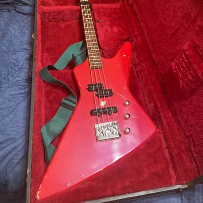 Hamer Blitz bass 1983 - Red image 1