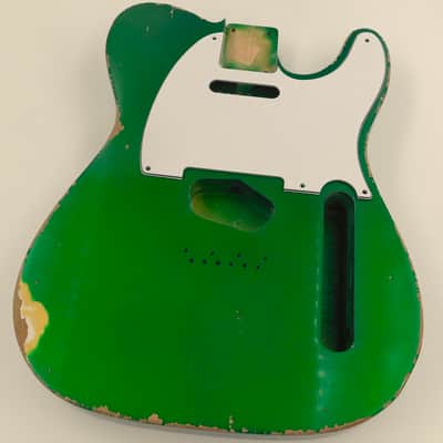 Nitro Lacquer Aged Reliced S-Style or T-Style Vintage Custom Guitar Body image 6