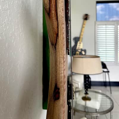 Warmoth Jazz Bass Guitar Broker  2022 - incredible Korina/Maple/Wenge special by The Guitar Broker. image 11