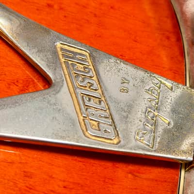 ✨1990✨ Gretsch 6120 Nashville Western Orange MIJ Terada~ Bigsby~ Japan + Case! image 7