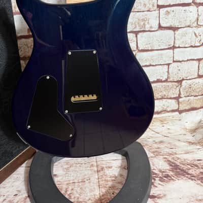 PRS Special 22 Semi-Hollow Wood Library - Quilted -FM Neck - River Blue -Ziricote FB-Paisley Case image 12