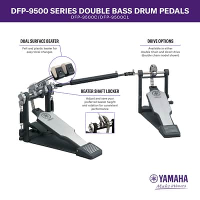 Yamaha DFP-9500D 9500 Double Pedal Direct Drive image 4
