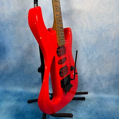 Kramer CK-110 Tatsuya Artist Model Red/Orange Made in Japan, MIJ image 6