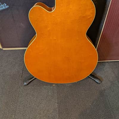 Gretsch G6120RHH Reverend Horton Heat Signature Hollow Body Electric Guitar w/Case - Orange Stain Lacquer (2006) image 4