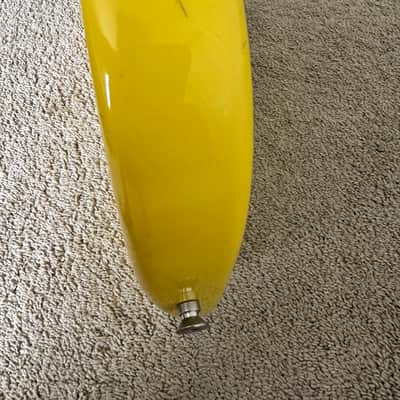 Original 2002 Fender Tom Delonge Limited Edition Stratocaster Strat Graffiti Yellow image 12