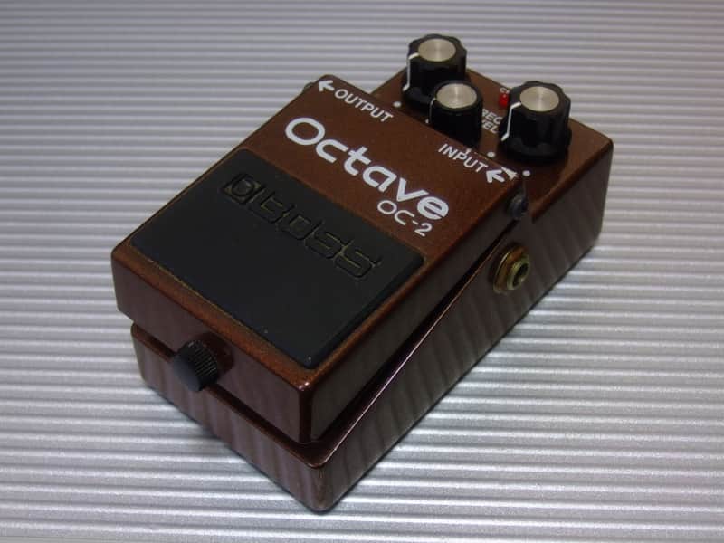Boss OC-2 Octave (Black Label) 1989 - 1997 - Brown image 1