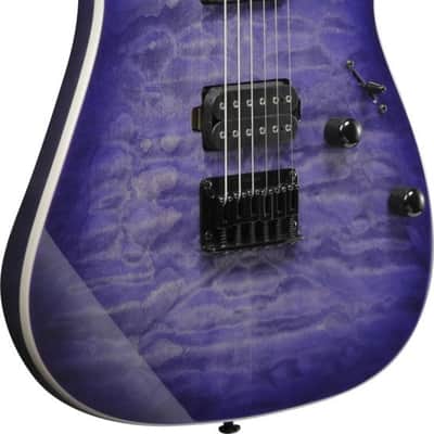 Ibanez RG421QM-CBB RG Electric Guitar 6-String - Cerulean Blue Burst image 16