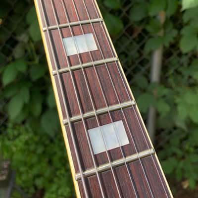 Matsumoku Laguna Set Neck design 1970's-80's - dark red image 12