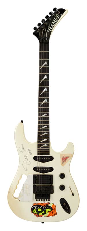 Steve Vai's 1986 Hamer JEM Prototype "Monkey Grip Guitar" incl. Signed Letter of Authenticity - Pre Ibanez - Collector Alert! image 1