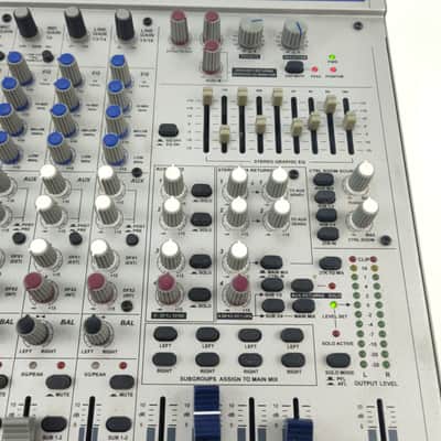 Alto Professional L-16 16-CHANNEL COMPACT INTEGRATED LIVE SOUND MIXER WITH DIGITAL EFFECTS 2005 - 2010? - Brushed Aluminum image 7