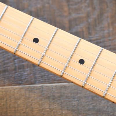 1984-1987 Fender Stratocaster Double-Cut Electric Guitar Black + OHSC image 11