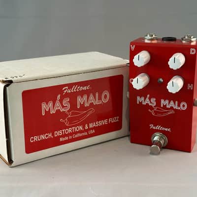Fulltone Mas Malo Distortion / Fuzz 2010s - Red image 1