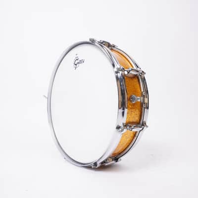VINTAGE GRETSCH ROUND BADGE 14"x 4" MAPLE GS-14" x 4" image 9