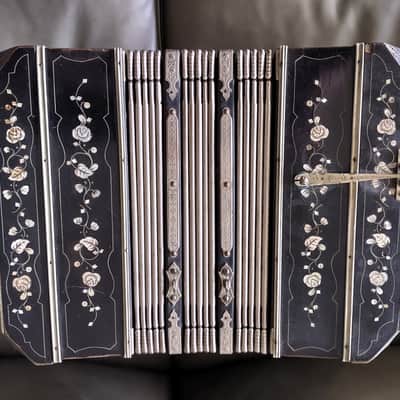 Vintage Carl Essbach (CEA) Chemnitzer Concertina - Made in Germany image 10