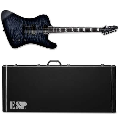 ESP LTD PHOENIX-1000 See Thru Black Sunburst Electric Guitar - Brand New + ESP Hard Case image 1