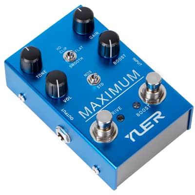 YUER MAXIMUM Overdrive Electric Guitar Effects Pedal True Bypass ✅New image 3