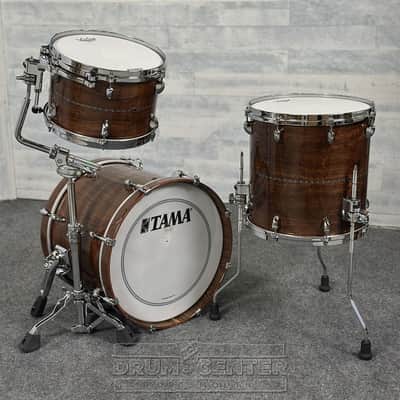 Tama Star Bubinga 3pc Bop Drum Set Natural Indian Laurel w/Inlay image 2