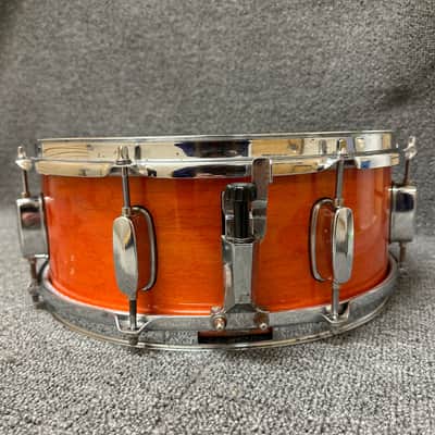 Mapex M 14x5.5" Snare Drum Orange Satin Lacquer Finish image 7