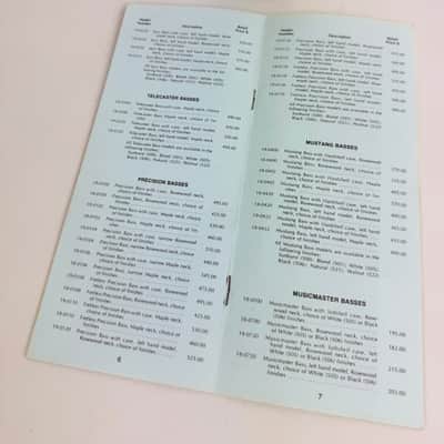 Fender Suggested Retail Price List 1977 image 4