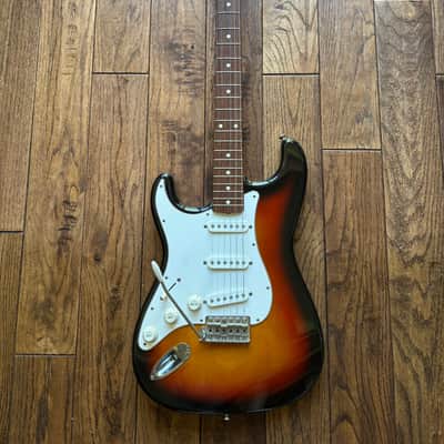 1993 Fender ST-62 Stratocaster Reissue Left-Handed MIJ Sunburst image 2