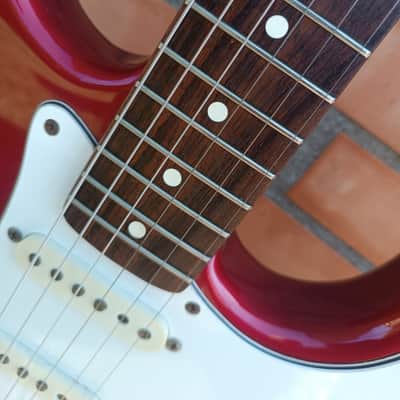 1982  Fender Stratocaster JV ST 62-65 (3,3 Kg) radius 9.5 w/ USA Fullerton Pickups, MIJ Fujigen image 5