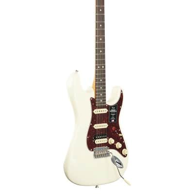 Fender American Pro II Stratocaster HSS Rosewood Olympic White w/Case image 8