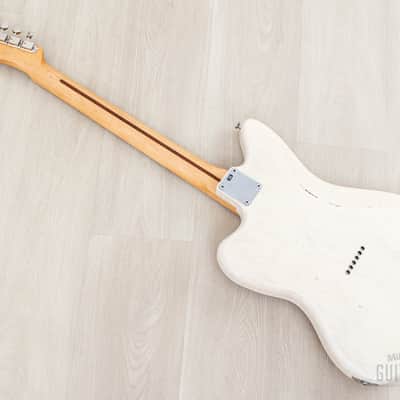 2018 Fender + MJT Telemaster Partscaster Blonde Lacquer Relic, Lightweight Ash w/ Baja 50s Neck, Case image 13