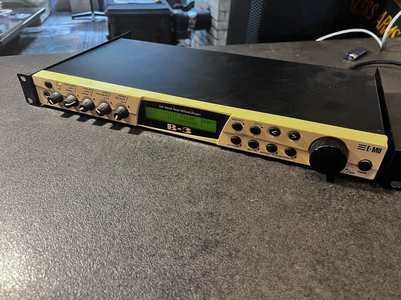 E-MU Systems B-3 Rackmount 64-Voice Tone Wheel Organ 2002 - Silver image 1