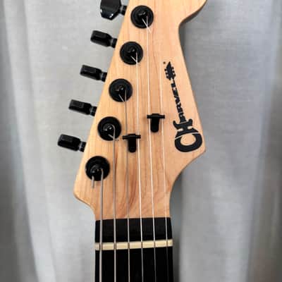 Charvel Pro-Mod DK24 HSS HT Black Ash / Open-Pore Black 2021 Mexico w/ Seymour Duncan Pickups – Low-Tuning Setup image 3