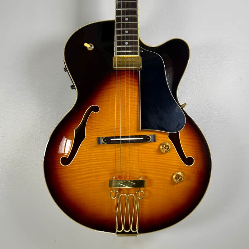 Yamaha AEX1500 Archtop Jazz Gtr - MIJ w/Case – Floating Pickup + Piezo EQ image 1