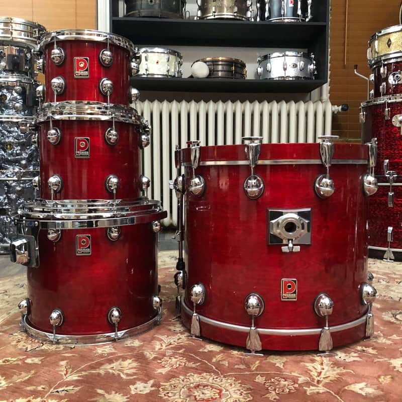 90's Premier Genista Drum Set 10/12/16/22 -Birch image 1