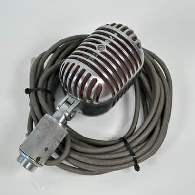 Vintage Shure Fatboy 55B Microphone 1960's