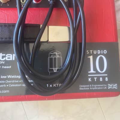 Blackstar Studio 10 KT88 Red 2024 - Red image 6