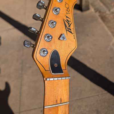 Peavey T-60- Natural guitar Body & Neck with Tuners (Project) image 8