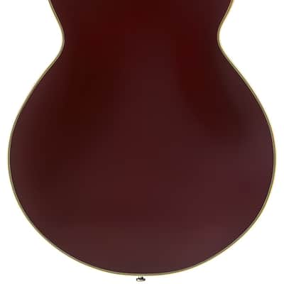 D'Angelico Excel SS Tour Solid Wine + Bag image 5