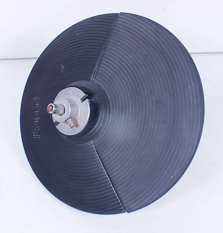 ROLAND V DRUMS CY-5 hi hat / crash / splash Cymbal & Mount image 1