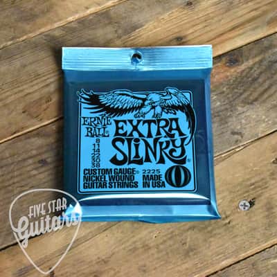 Ernie Ball P02225 Extra Slinky Electric Guitar Strings 8-38 image 2