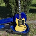 1988 Gibson SG Custom Antique Ivory Nitro Vintage USA Guitar w/ Original Chainsaw Case