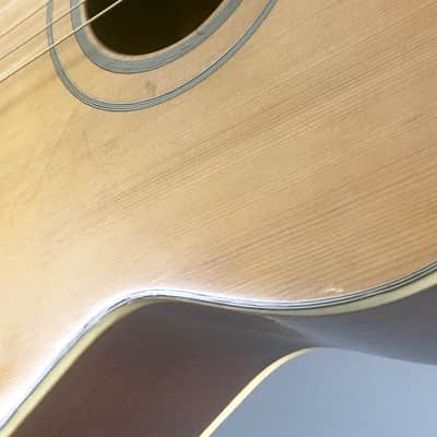 Kawai Vintage Made in Japan Classical Acoustic Guitar 1960s Natural Lacquer JLD Bridge Dr. Lefty Martin Style Binding image 7
